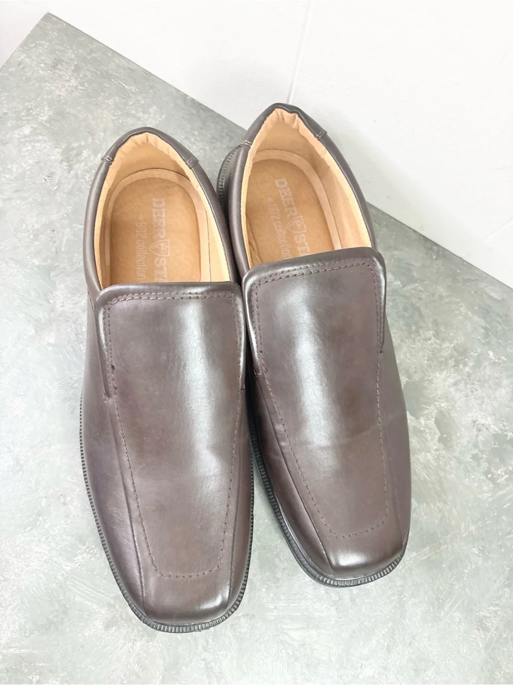 Deer Stags Men's Greenpoint Slip-On Loafers dark brown size 13W new comfort